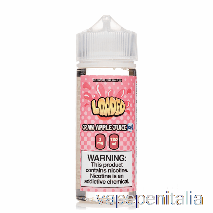Scatola Vape Mod Iced Cran Apple - E-liquid Caricato - Spietato - 120 Ml 6 Mg